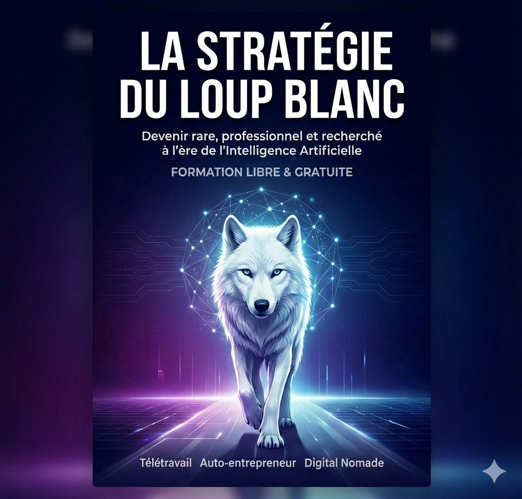 Couverture de l'ebook La Stratégie du Loup Blanc